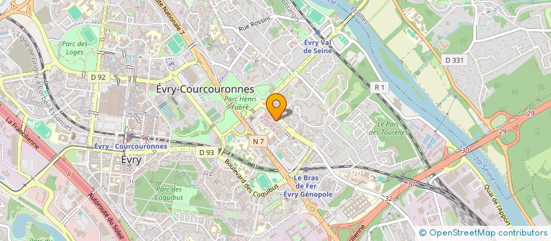localisation de l'entreprise MONSIEUR ANTOINE GALENTOMINI à EVRY-COURCOURONNES