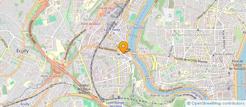 localisation de l'entreprise MONSIEUR ANTOINE GALLAND  LYON