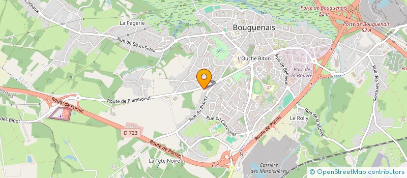 localisation de l'entreprise MONSIEUR ANTOINE GALLARD à BOUGUENAIS