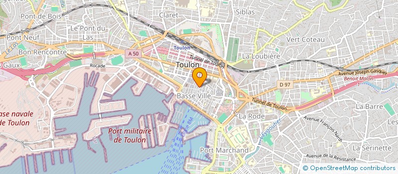 localisation de l'entreprise MONSIEUR ANTOINE GALLARDO à TOULON