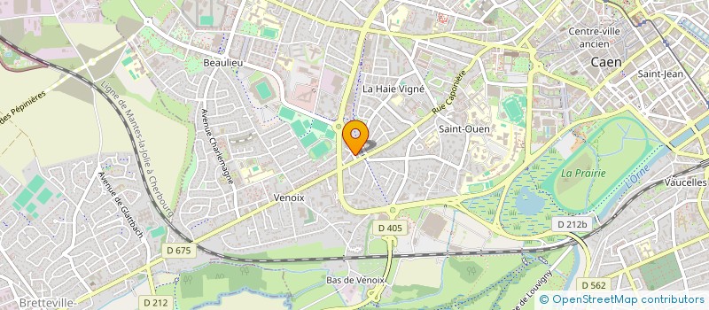 localisation de l'entreprise MONSIEUR ANTOINE GALLEE à CAEN