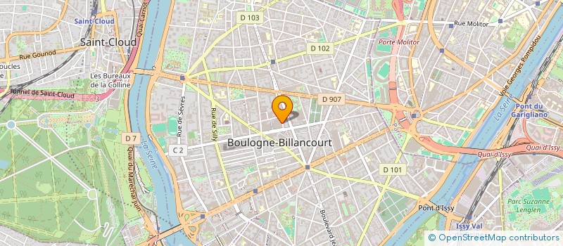 localisation de l'entreprise MONSIEUR ANTOINE GALLIZIA à BOULOGNE-BILLANCOURT