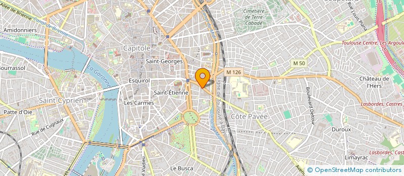 localisation de l'entreprise MONSIEUR ANTOINE GAMARD à TOULOUSE