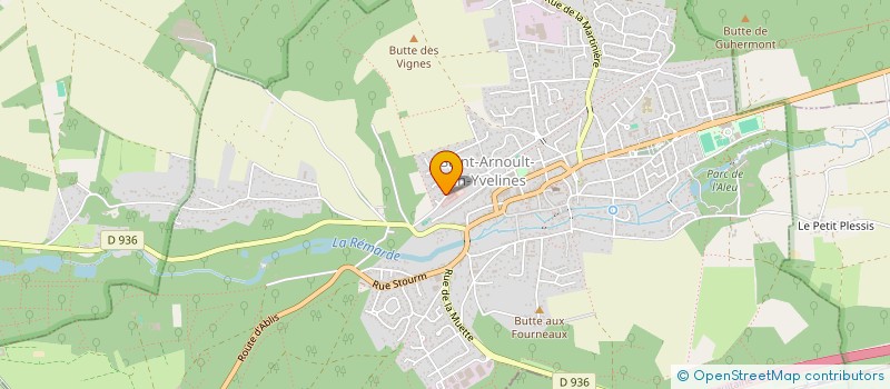 localisation de l'entreprise MONSIEUR ANTOINE GAMEIRO  SAINT-ARNOULT-EN-YVELINES