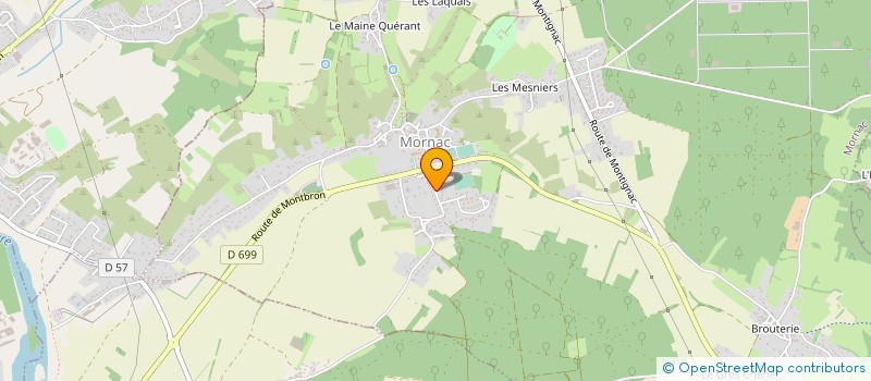 localisation de l'entreprise MONSIEUR ANTOINE GAMOT à MORNAC