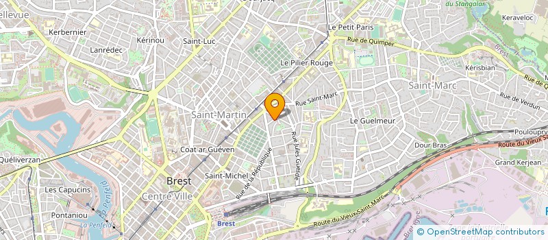 localisation de l'entreprise MONSIEUR ANTOINE GANNAT à BREST
