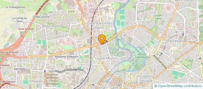 localisation de l'entreprise MONSIEUR ANTOINE GARANCHER  RENNES