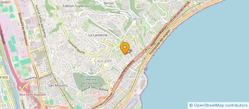 localisation de l'entreprise MONSIEUR ANTOINE GARCIA à NICE