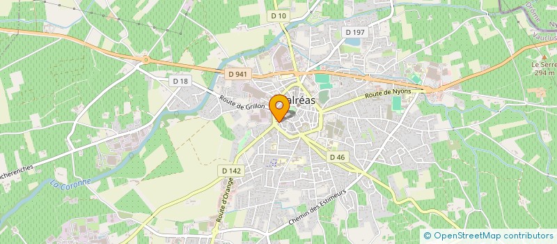 localisation de l'entreprise MONSIEUR ANTOINE GARCIA à VALREAS