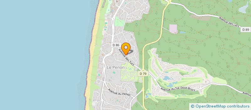 localisation de l'entreprise MONSIEUR ANTOINE GARCIA  SEIGNOSSE