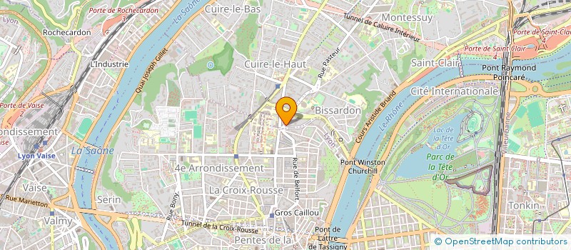 localisation de l'entreprise MONSIEUR ANTOINE GARCIA  CALUIRE-ET-CUIRE