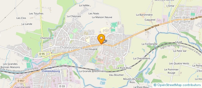 localisation de l'entreprise MONSIEUR ANTOINE GARDAN  SAINT-JEAN-SUR-VILAINE