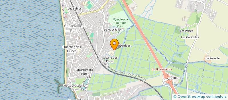 localisation de l'entreprise MONSIEUR ANTOINE GARNIER à CHATELAILLON-PLAGE