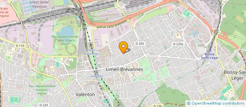 localisation de l'entreprise MONSIEUR ANTOINE GASQ  LIMEIL-BREVANNES