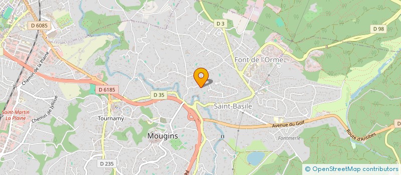 localisation de l'entreprise MONSIEUR ANTOINE GASS à MOUGINS