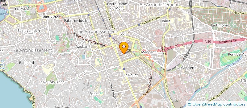 localisation de l'entreprise MONSIEUR ANTOINE GASSIN à MARSEILLE