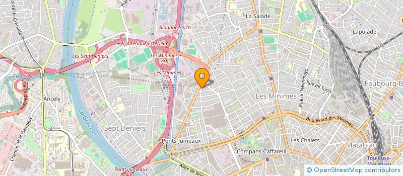 localisation de l'entreprise MONSIEUR ANTOINE GASTON à TOULOUSE