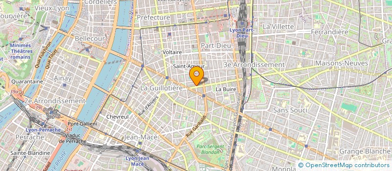 localisation de l'entreprise MONSIEUR ANTOINE GAUDIN à LYON