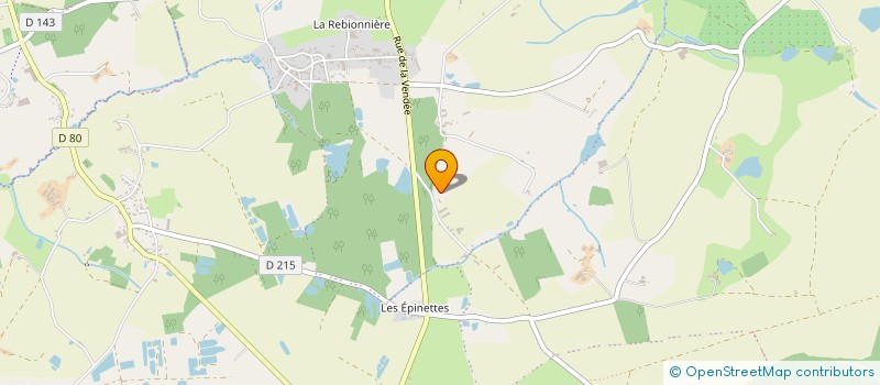 localisation de l'entreprise MONSIEUR ANTOINE GAUDIN à MONTREVAULT-SUR-EVRE
