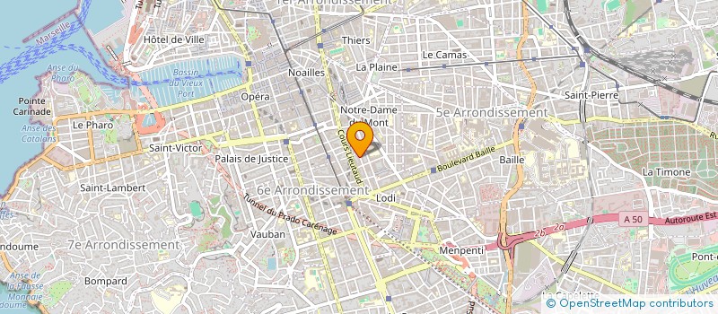 localisation de l'entreprise MONSIEUR ANTOINE GAUDIO à MARSEILLE