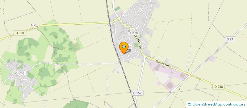 localisation de l'entreprise MONSIEUR ANTOINE GAUDRY  DOMFRONT