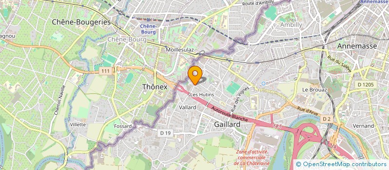 localisation de l'entreprise MONSIEUR ANTOINE GAUGE  GAILLARD