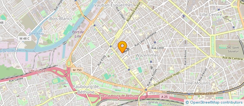 localisation de l'entreprise MONSIEUR ANTOINE GAURIAT à LILLE