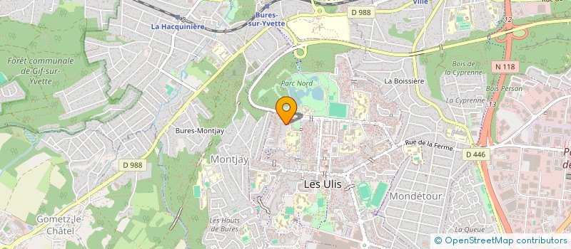localisation de l'entreprise MONSIEUR ANTOINE GAUTHIER à LES ULIS