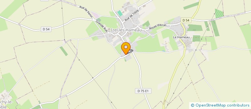 localisation de l'entreprise MONSIEUR ANTOINE GAUTHIER  IZEL-LES-HAMEAU