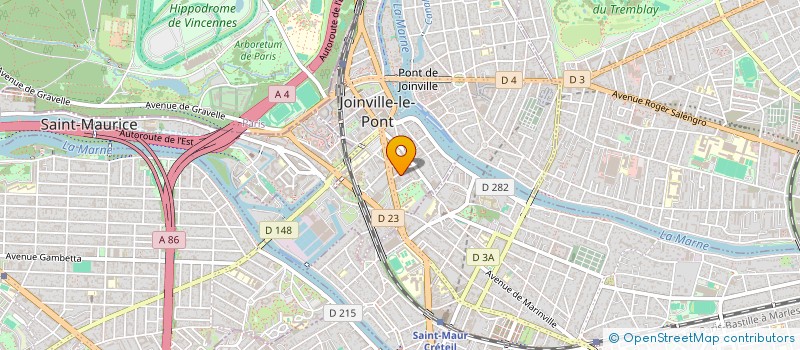 localisation de l'entreprise MONSIEUR ANTOINE GAUTIER  JOINVILLE-LE-PONT