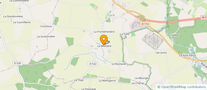 localisation de l'entreprise MONSIEUR ANTOINE GAUVIN  PACE