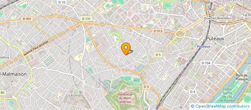 localisation de l'entreprise MONSIEUR ANTOINE GAVIOLI  NANTERRE