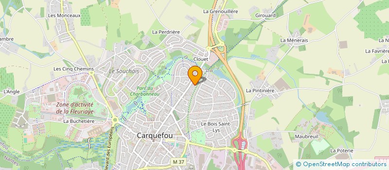 localisation de l'entreprise MONSIEUR ANTOINE GAY à CARQUEFOU