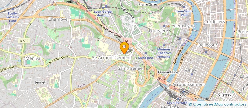 localisation de l'entreprise MONSIEUR ANTOINE GAZEAU-ROUSSEAU-GANET à LYON