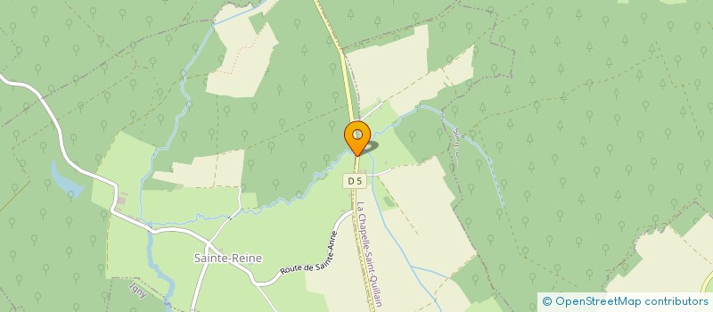 localisation de l'entreprise MONSIEUR ANTOINE GELINOTTE  BUCEY-LES-GY