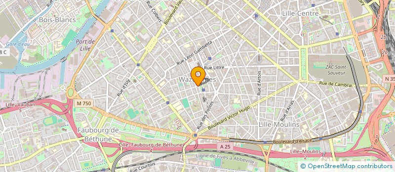 localisation de l'entreprise MONSIEUR ANTOINE GENELLA à LILLE