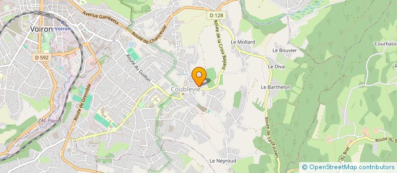localisation de l'entreprise MONSIEUR ANTOINE GENOVESE à COUBLEVIE