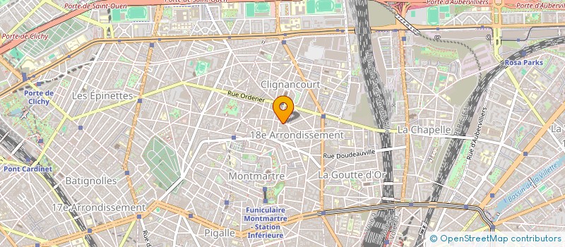 localisation de l'entreprise MONSIEUR ANTOINE GEORGEON  PARIS