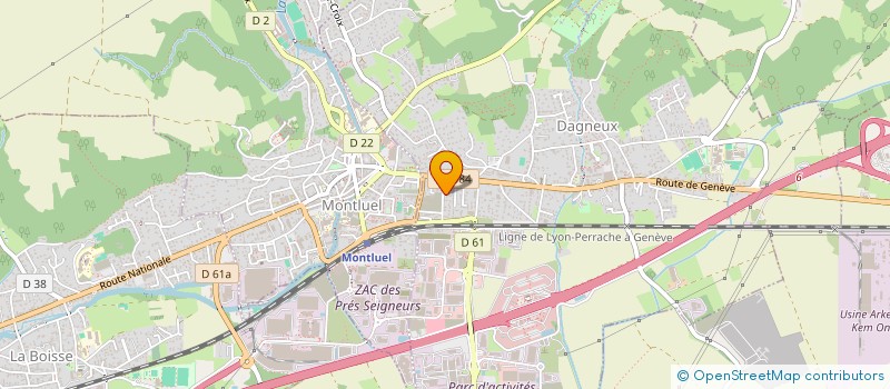 localisation de l'entreprise MONSIEUR ANTOINE GERARD à DAGNEUX