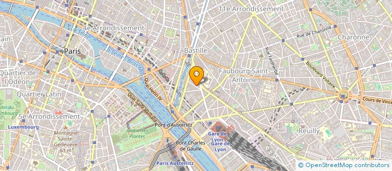 localisation de l'entreprise MONSIEUR ANTOINE GERARD à PARIS