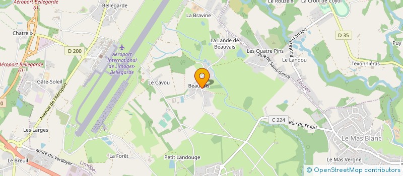 localisation de l'entreprise MONSIEUR ANTOINE GERARDIN à LIMOGES