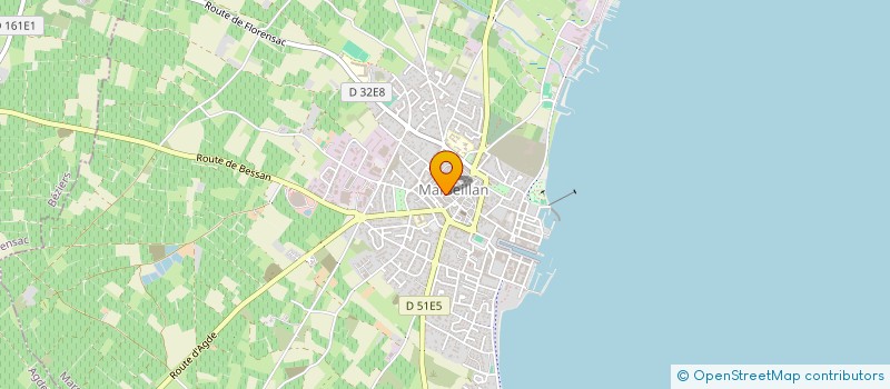 localisation de l'entreprise MONSIEUR ANTOINE GERARDIN à MARSEILLAN