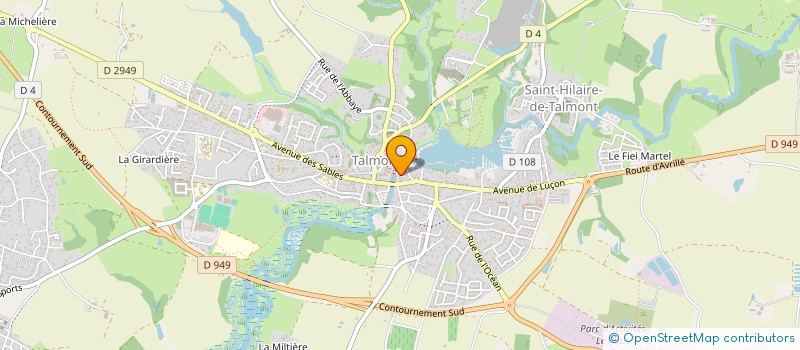 localisation de l'entreprise MONSIEUR ANTOINE GERNIGON  TALMONT-SAINT-HILAIRE