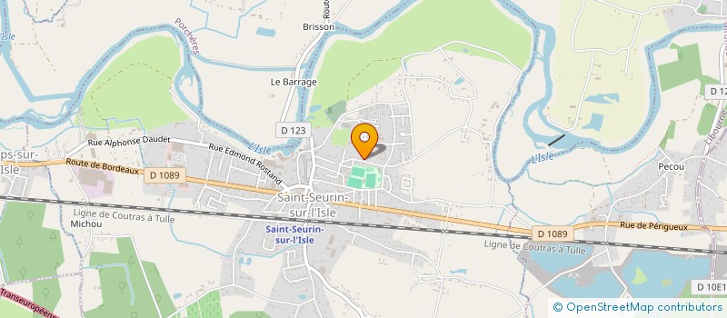 localisation de l'entreprise MONSIEUR ANTOINE GERVREAU  SAINT-SEURIN-SUR-L'ISLE