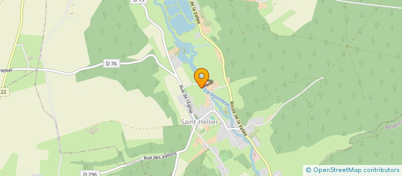 localisation de l'entreprise MONSIEUR ANTOINE GEST  SAINT-HELLIER