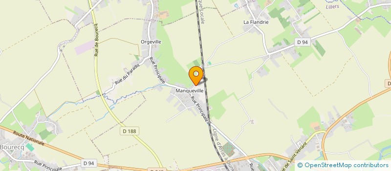 localisation de l'entreprise MONSIEUR ANTOINE GHILLEBAERT  LILLERS