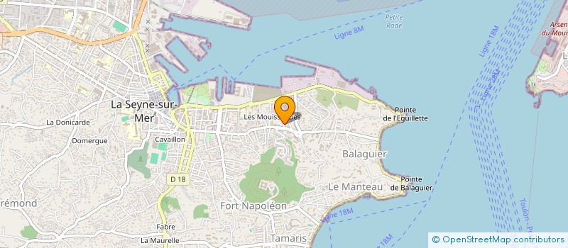 localisation de l'entreprise MONSIEUR ANTOINE GHISLAIN à LA SEYNE-SUR-MER
