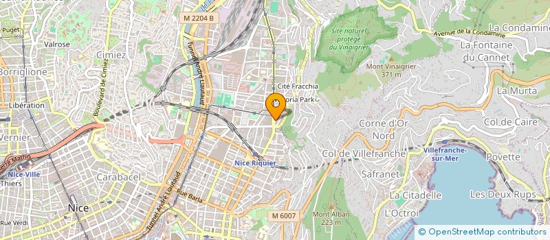 localisation de l'entreprise MONSIEUR ANTOINE GHIZZO à NICE