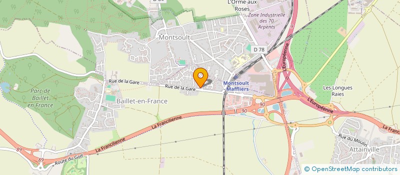 localisation de l'entreprise MONSIEUR ANTOINE GHOSN  BAILLET-EN-FRANCE