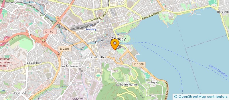 localisation de l'entreprise MONSIEUR ANTOINE GIACCHINI à ANNECY